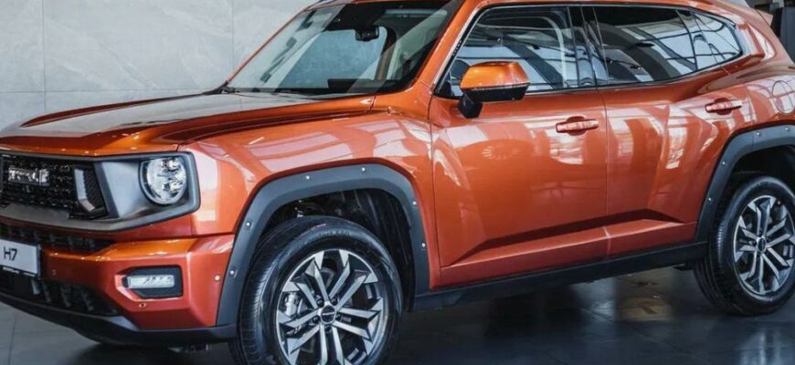 Дизайн HAVAL PRO H7